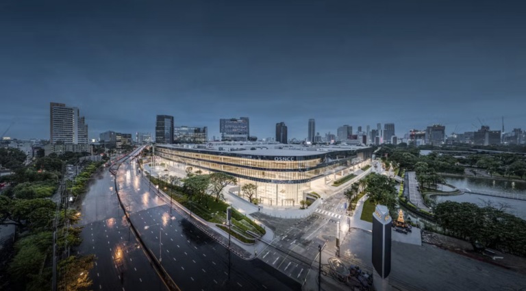 exterior shot of Thailand's QSNCC