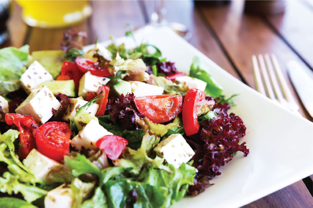 Photo of a salad