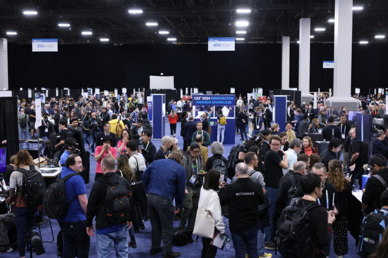 CES 2024 show floor
