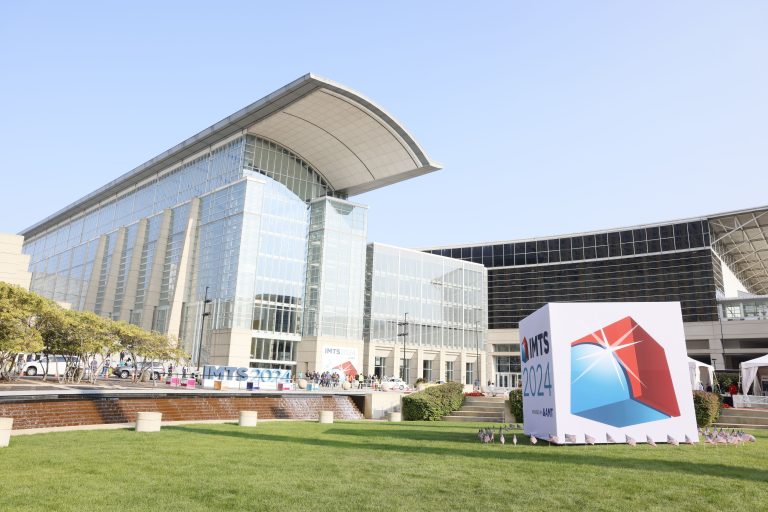 IMTS signage at McCormick Place