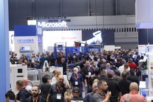crowd fills the North Building of McCormick Place at IMTS 2024