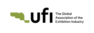UFI logo 2024 - centennial rebrand