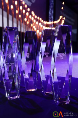 Grand Award trophies