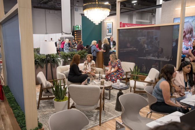 Annual sponsorship done by CORT Events Marketing for IMEX America. Booth images from the show floor and Hosted Buyer Lounge images.
