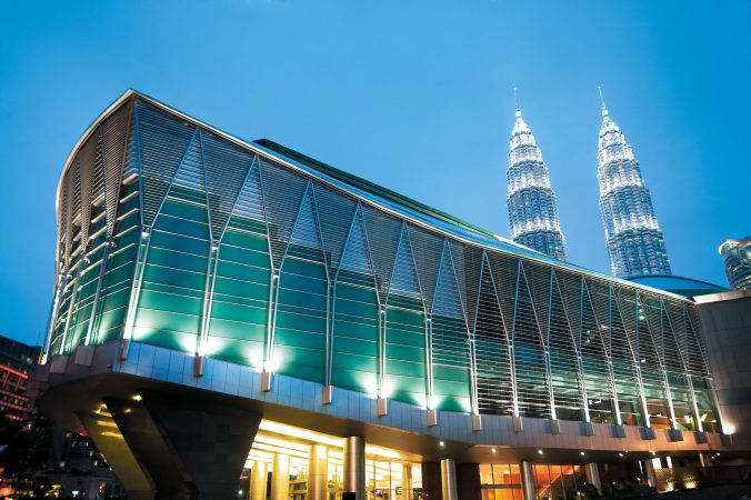 exterior of the Kuala Lumpur Convention Center