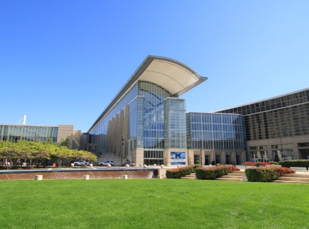 image of the outside of McCormick Place in Chicago