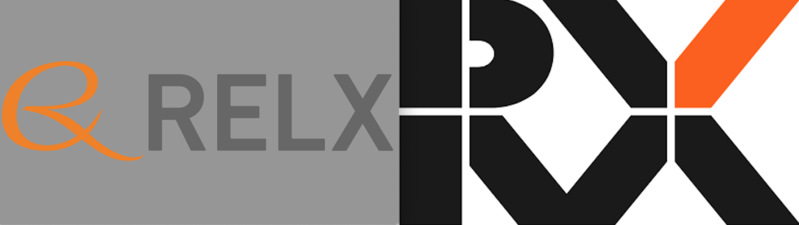 The RX and RELX logos