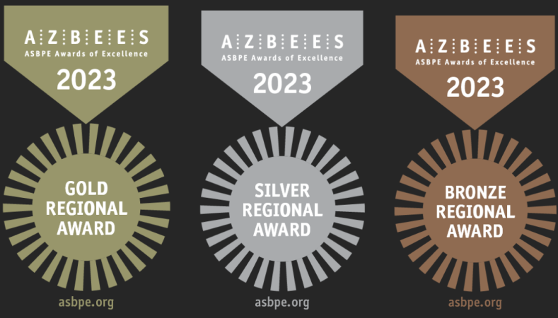 Azbee Awards banners