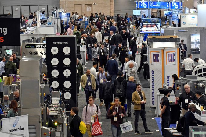 This is the PACK EXPO East 2024 show floor.