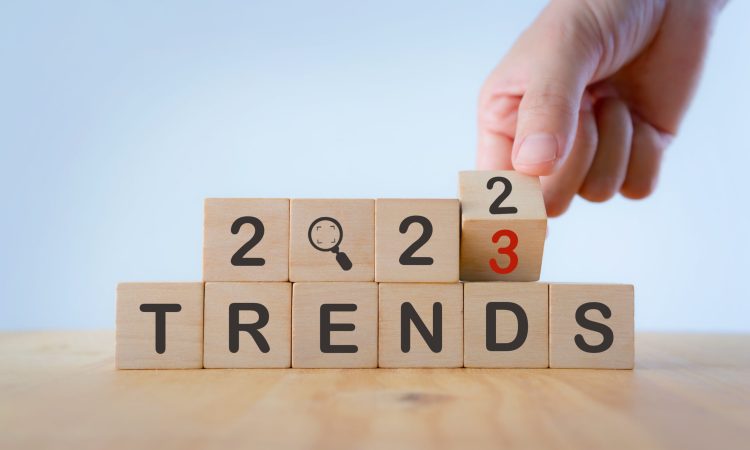 blocks that say 2023 Trends