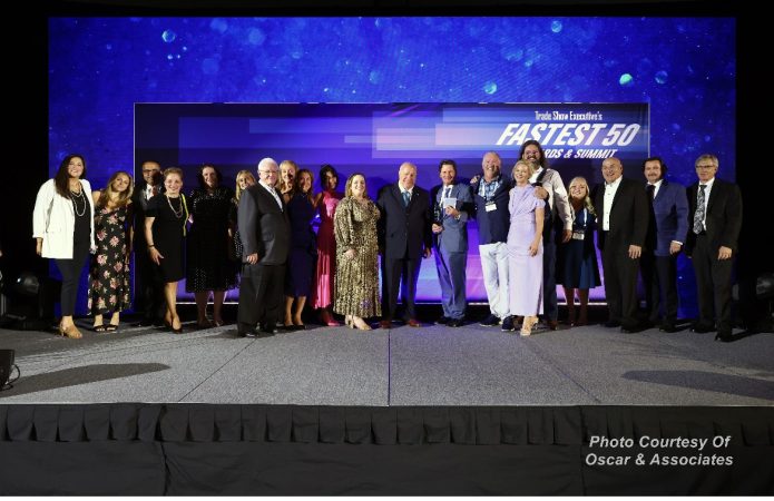 group photo of Informa at the TSE Fastest 50 Awards & Summit
